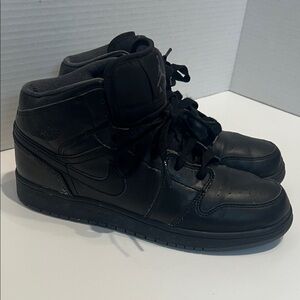 Jordan Black High-Top Men's Sneakers